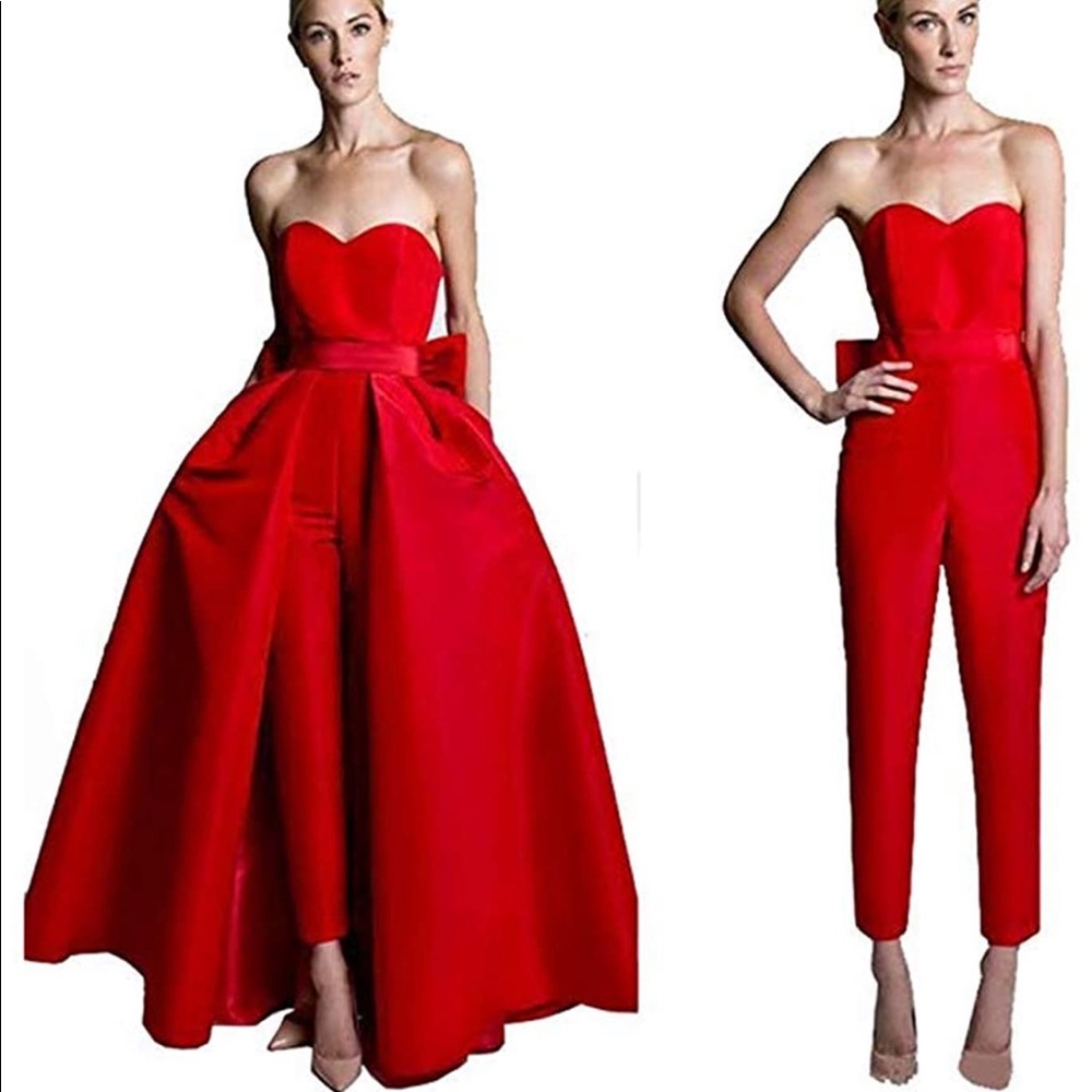 VeraQueen Jumpsuits Dress With Detachable Skirt 6 - Picture 11 of 11